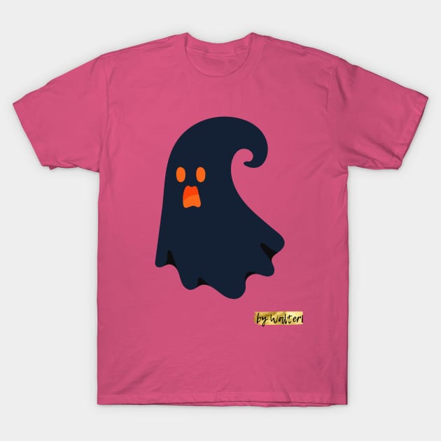 GHOST | blacky T-Shirt by WalterDS 